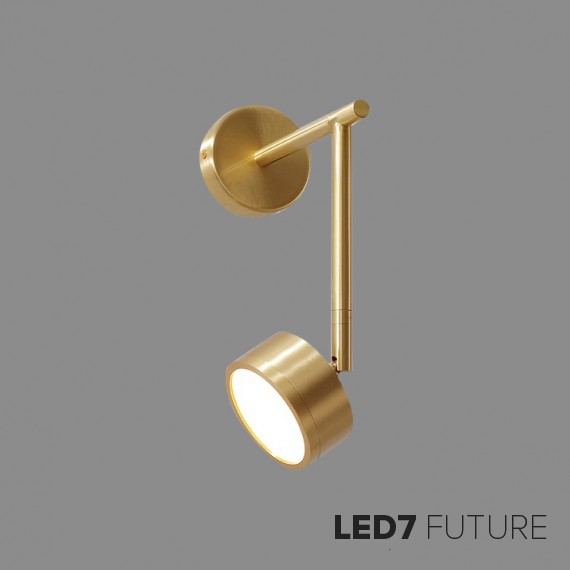 Loft Industry Modern - Brass Button Long Wall